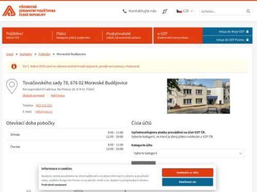 VZP Moravské Budějovice