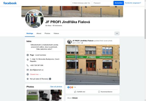 Zobrazit webové stránky Jindřiška Fialová –  JF PROFI
