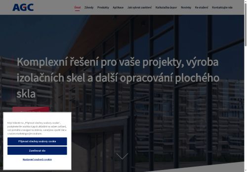 Zobrazit webové stránky AGC Moravské Budějovice