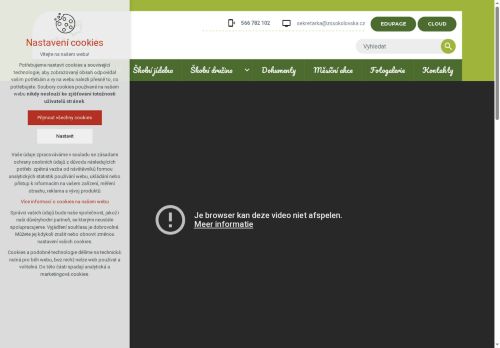 Webové stránky Základní škola Velké Meziříčí, Sokolovská 470/13, Velké Meziříčí