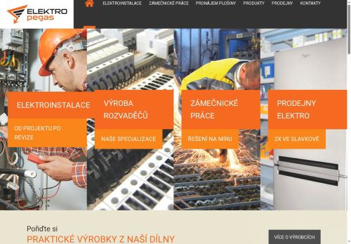 Zobrazit webové stránky ELEKTRO - PEGAS, s.r.o.