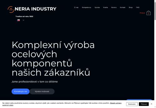 NERIA INDUSTRY a.s. nabízí práci na pozici Svářeč/ka kovů v obci Pohořelice