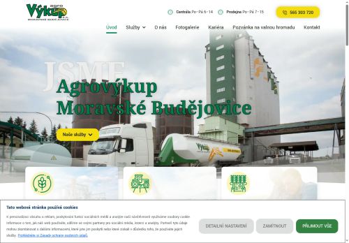 Zobrazit webové stránky Agrovýkup