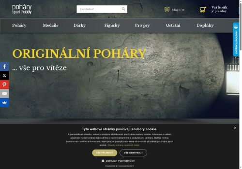 Zobrazit webové stránky Poháry Sport hobby