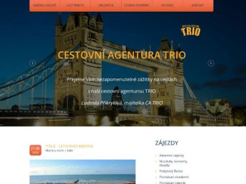 Cestovní agentura Trio
