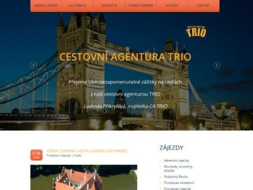 Cestovní agentura Trio