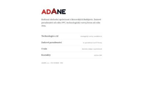 ADANE, s.r.o.