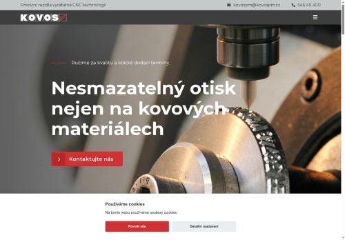 Zobrazit webové stránky Luděk Pružina - KOVOS PM