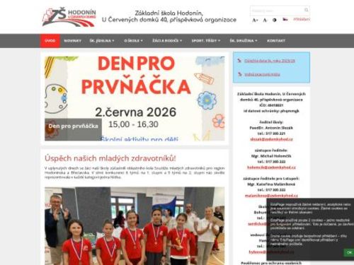 Základní škola Hodonín, U Červených domků 40