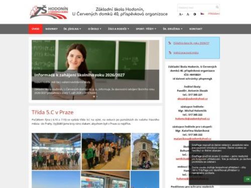 Základní škola Hodonín, U Červených domků 40
