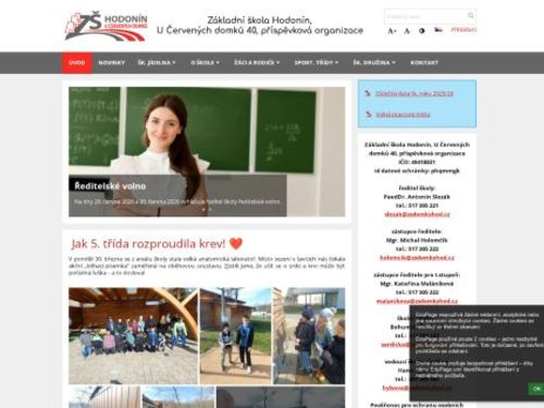 Základní škola Hodonín, U Červených domků 40
