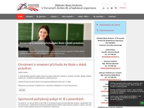 Základní škola Hodonín, U Červených domků 40