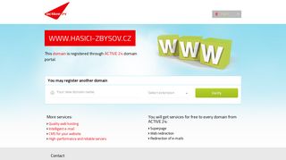 Zobrazit webové stránky Sbor dobrovolných hasičů města Zbýšov