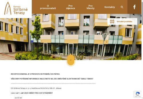 DS Stříbrné Terasy o.p.s. nabízí práci na pozici Pomocní kuchaři (m/ž) v obci Jihlava