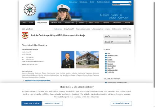Zobrazit webové stránky Policie Ivančice