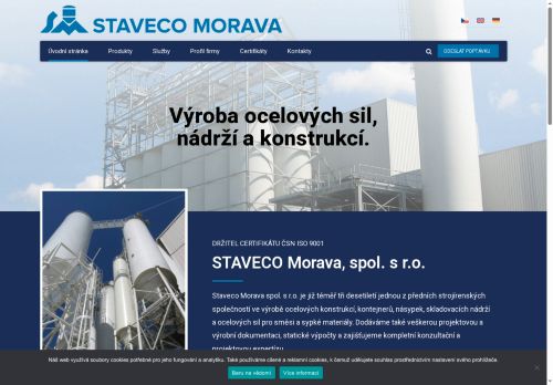 Zobrazit webové stránky STAVECO Morava, spol. s r.o.
