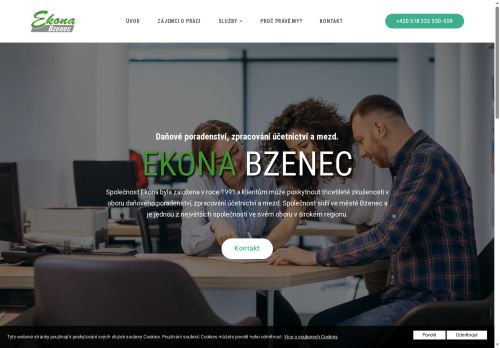 Zobrazit webové stránky Ekona