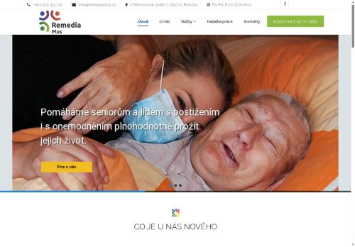 REMEDIA PLUS z.ú. nabízí práci na pozici SOCIÁLNÍ PRACOVNÍK/PRACOVNICE, METODIK/ METODIČKA v obci Břeclav