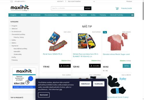 MAXIHIT Benátky s.r.o. nabízí práci na pozici Obchodníci, nákupčí v obci Benátky nad Jizerou