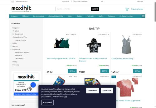 MAXIHIT Benátky s.r.o. nabízí práci na pozici Obchodníci, nákupčí v obci Benátky nad Jizerou