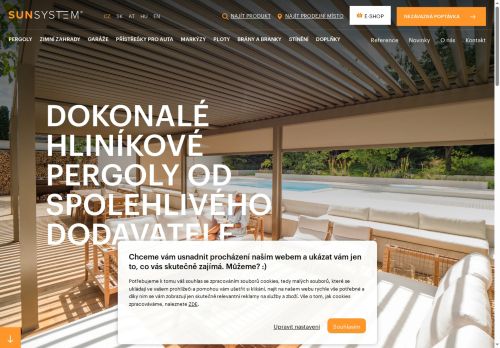 Webové stránky SUN SYSTEM s.r.o., Veselí nad Moravou