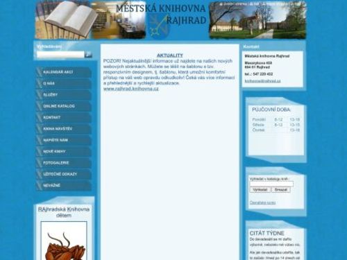 Městská knihovna Rajhrad
