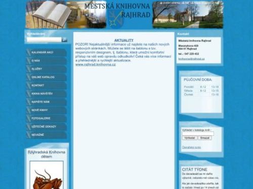 Městská knihovna Rajhrad