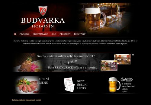 Zobrazit webové stránky Penzion Budvarka