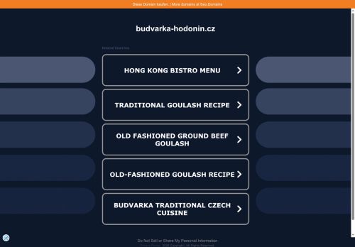 Zobrazit webové stránky Penzion Budvarka