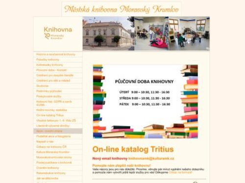 Městská knihovna Moravský Krumlov