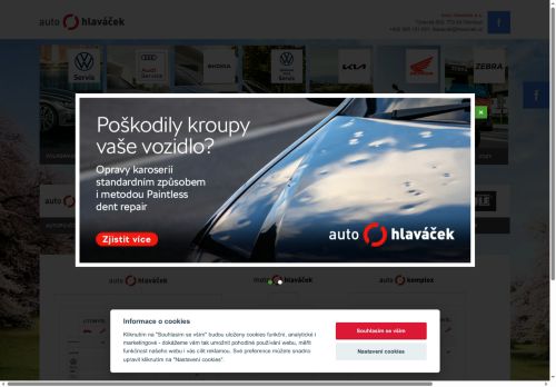 AUTO Hlaváček a.s. nabízí práci na pozici Servisní poradce/poradkyně v obci Litomyšl