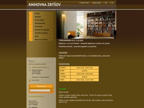 Městská knihovna Zbýšov