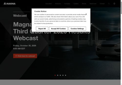 Magna Cartech spol. s r.o. nabízí práci na pozici Operátoři ve výrobě v obci České Velenice