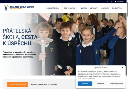 Základní škola Světlo s.r.o. nabízí práci na pozici UČITEL/KA ANGLICKÉ KONVERZACE v obci Třebíč