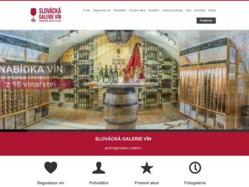 Slovácká galerie vín - Radniční sklep Kyjov