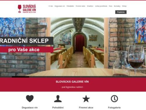 Slovácká galerie vín - Radniční sklep Kyjov