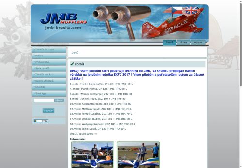 Zobrazit webové stránky JMB Mufflers