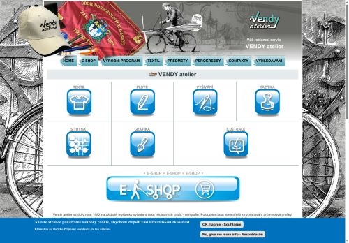 Zobrazit webové stránky VENDY atelier