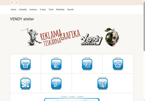 Zobrazit webové stránky VENDY atelier