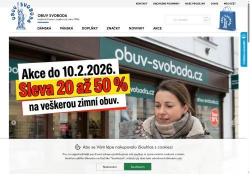 Zobrazit webové stránky Obuv Svoboda