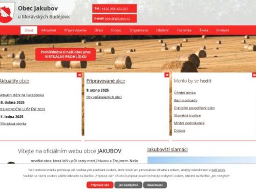 Obecní úřad Jakubov u Moravských Budějovic