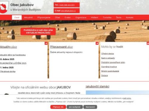 Obecní úřad Jakubov u Moravských Budějovic