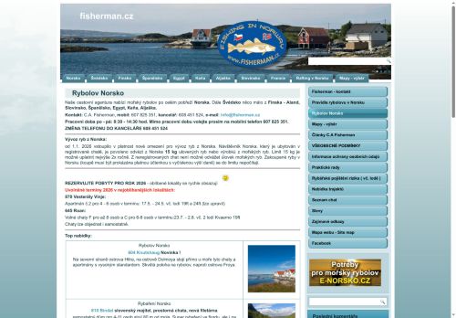 Zobrazit webové stránky Cestovní agentura Fisherman