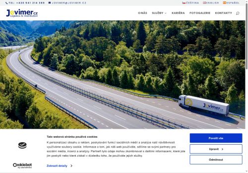 Jovimer CZ spol. s r.o. nabízí práci na pozici Řidiči tahačů v obci Brno