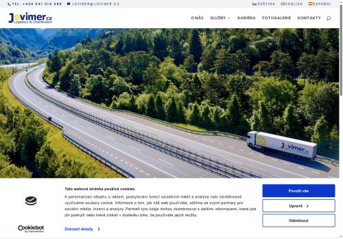 Jovimer CZ spol. s r.o. nabízí práci na pozici Řidiči tahačů v obci Brno