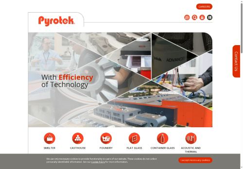 PYROTEK CZ, s.r.o. nabízí práci na pozici Operátor výroby (m/ž) v obci Blansko