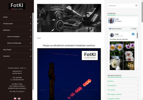Zobrazit webové stránky Fotoklub Ivančice