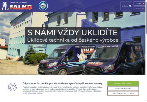 Webové stránky MALEIN-MOP s.r.o., Boskovice