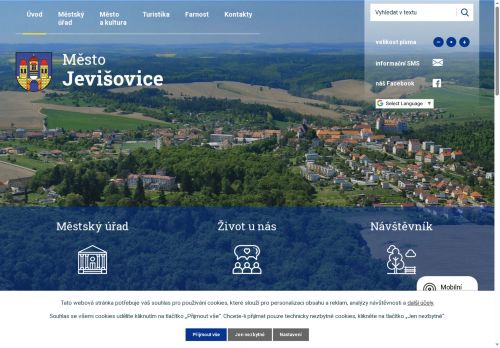 Zobrazit webové stránky Městský úřad Jevišovice