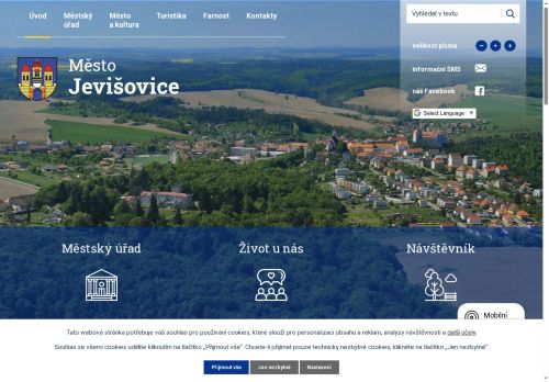 Zobrazit webové stránky Městský úřad Jevišovice
